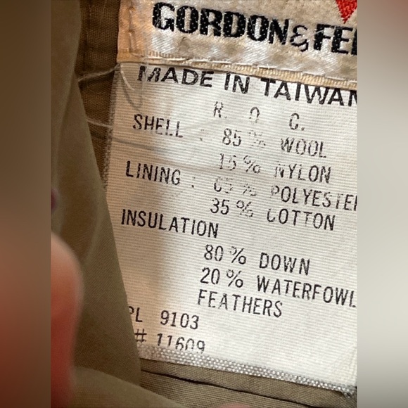 Gordon & Ferguson Field & Stream DOWN PUFFER VEST BROWN BLACK Plaid Reversible L - Picture 14 of 16